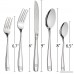 Obston 80-Piece Flatware Set Stainless Steel Service for 16 - B075CG2GD5
